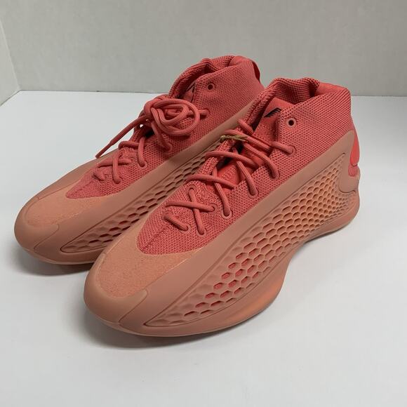 Adidas AE 1 Georgia Red Clay IF1863 Size 6.5 Anthony Edwards Basketball Shoes